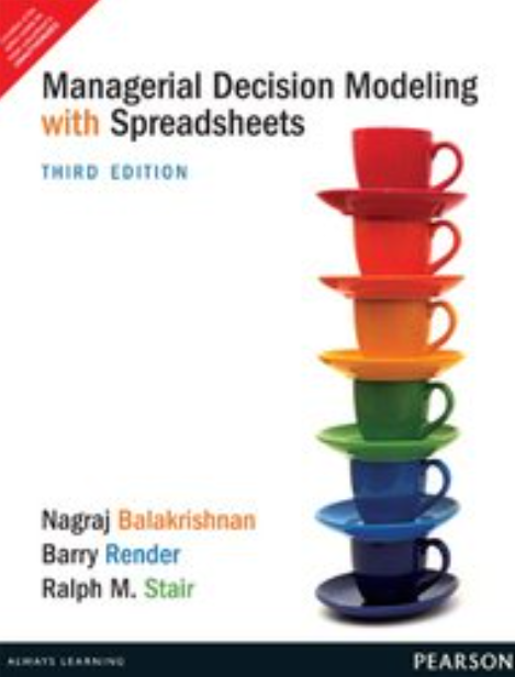 MANAGERIAL DESICION WITH SPREWADSHEET